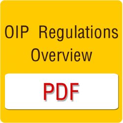 OIP Regulations Overview Button