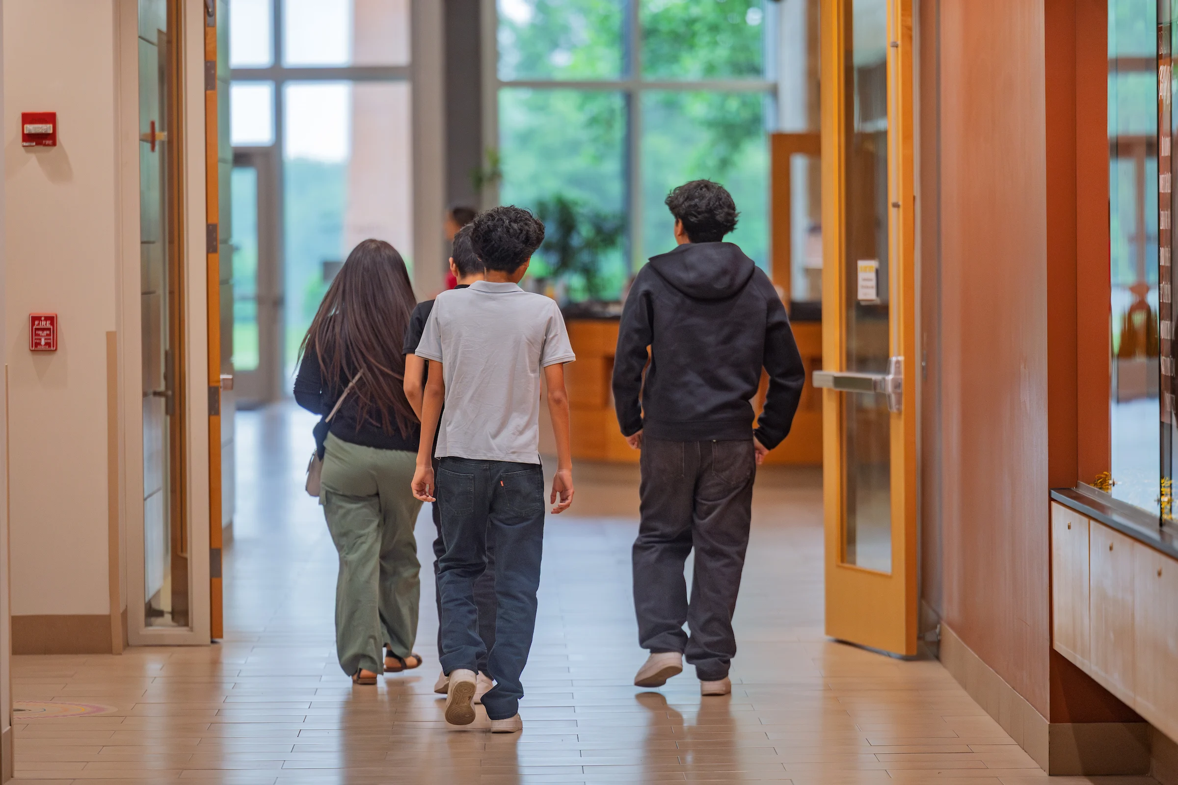 Students on Campus