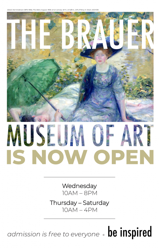 Brauer Museum of Art is Now Open