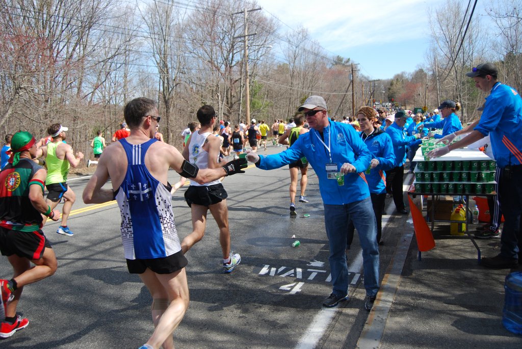 Marathon photo courtesy of Dedham Times