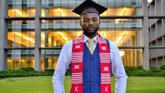 Montel Hall, College of Business alum and former track and field athlete