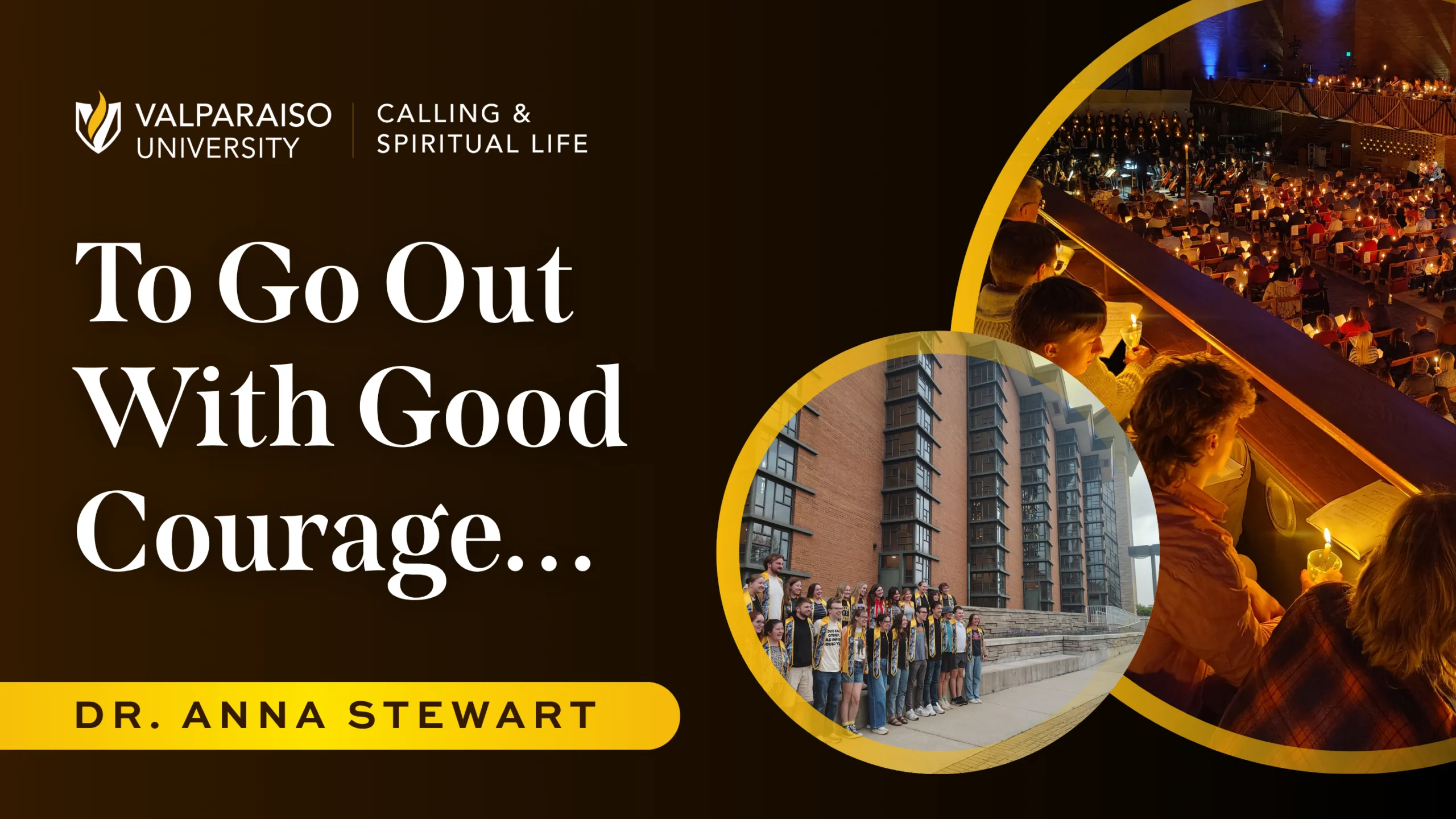 Image for news story: To Go Out With Good Courage…