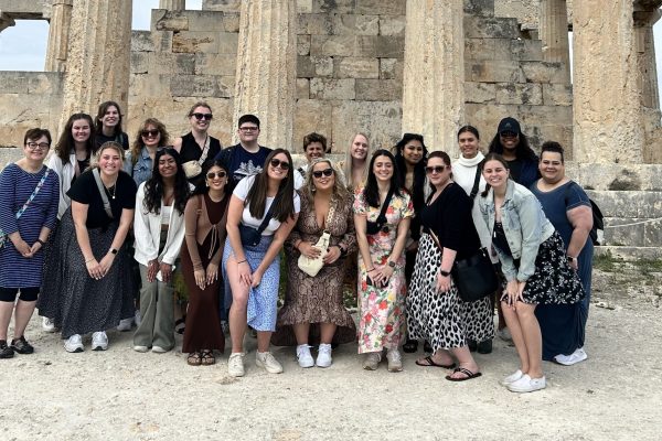 CONHP students in Greece