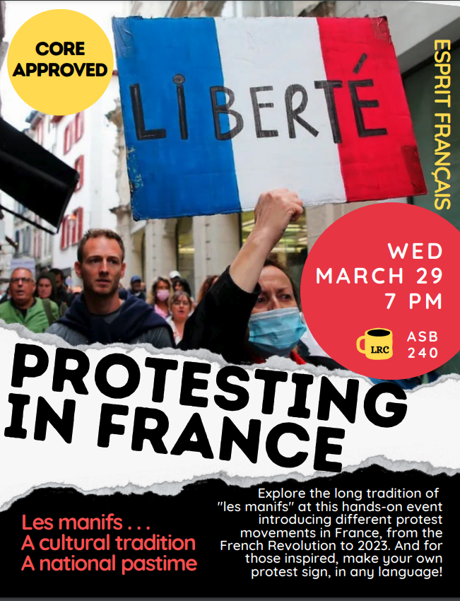 Protesting in France
