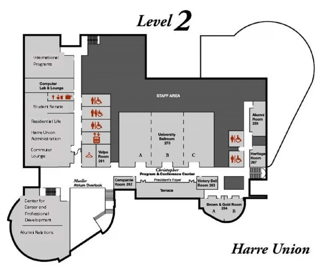 Floor plan level 2