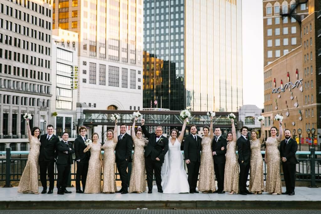Brynn Horne ’09 married Joseph “Jed” Edmund Hadley III in Milwaukee on Nov. 25, 2017. Katie Brennan ’09 Kuehn was her matron of honor and Reva Johnson ’09 was a bridesmaid.