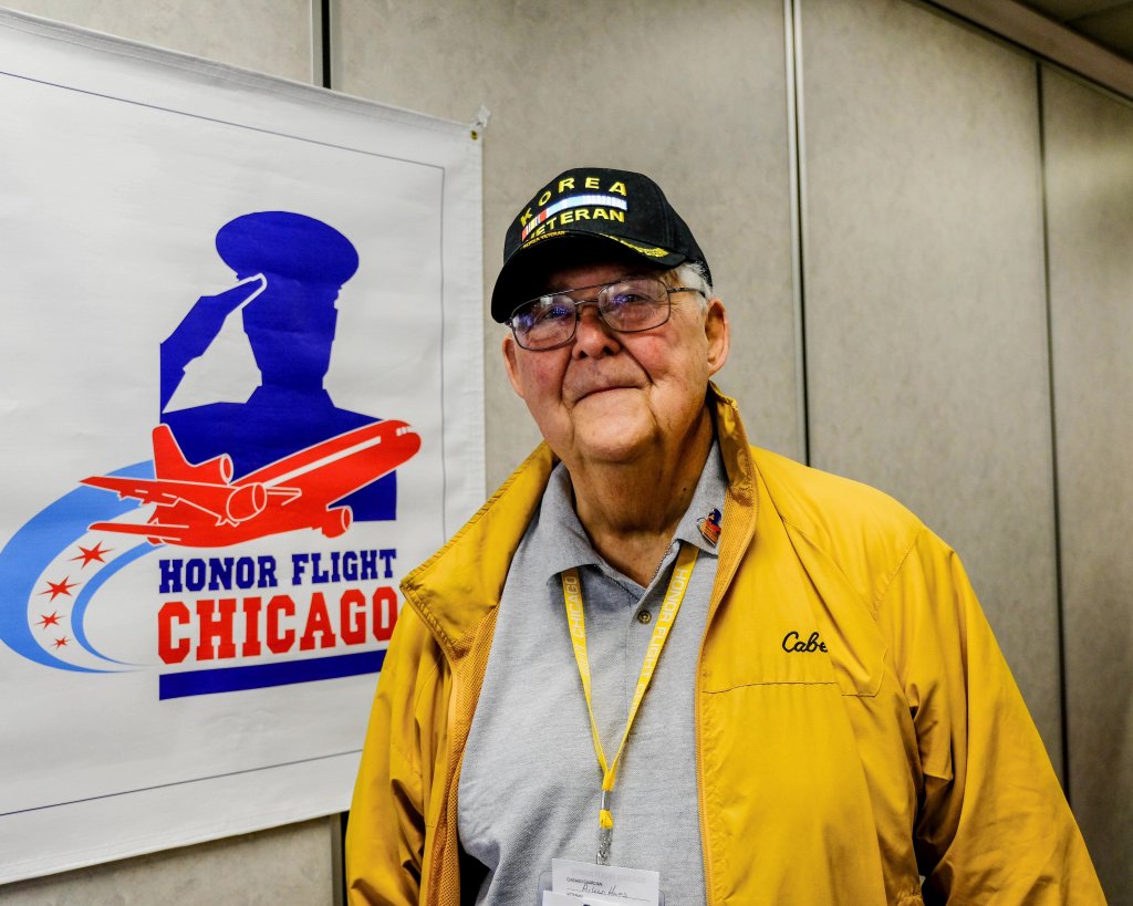 Seth H. Moseley III ’59 completed the Honor Flight from Midway to Washington, D.C.,on Aug. 9, 2017.