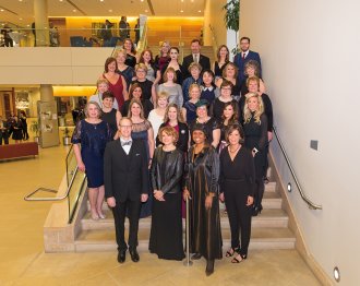 current and former deans of the College of Nursing