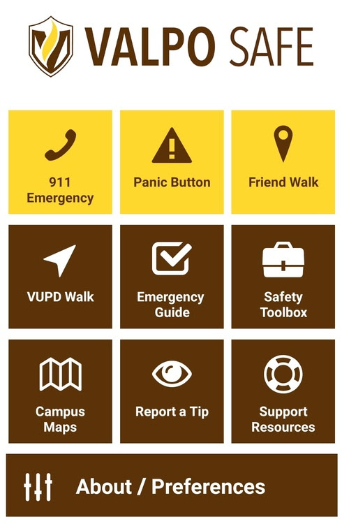 Valpo Safe App